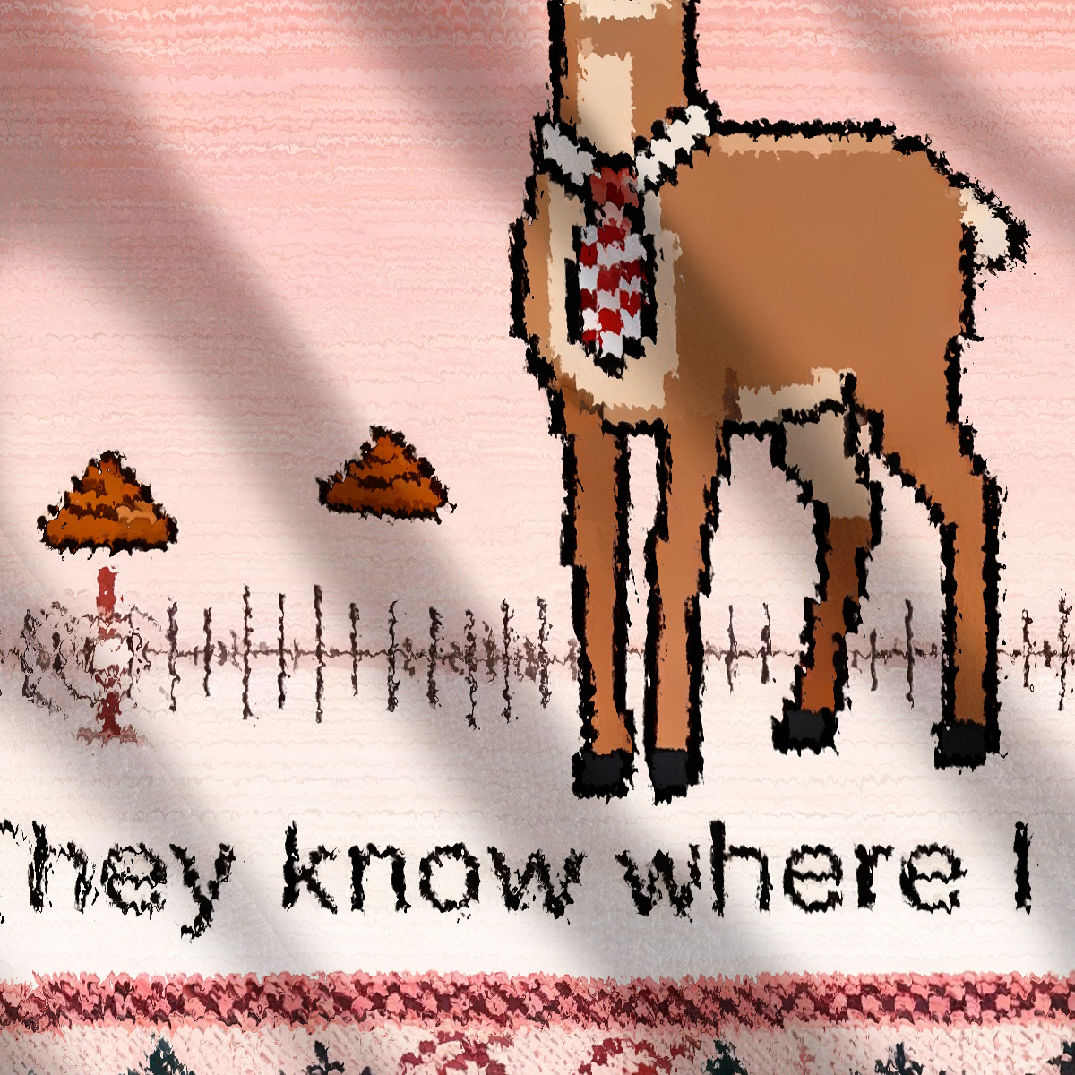 They Know Where l Pee Christmas Ugly Sweatshirt