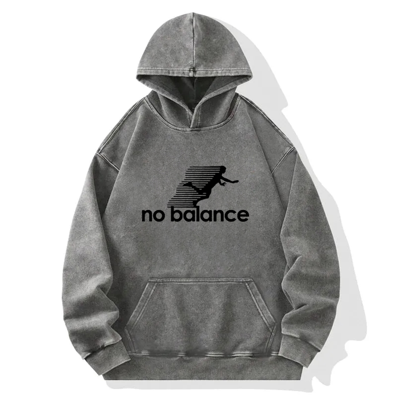 No Balance Washed Hoodie