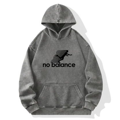 No Balance Washed Hoodie