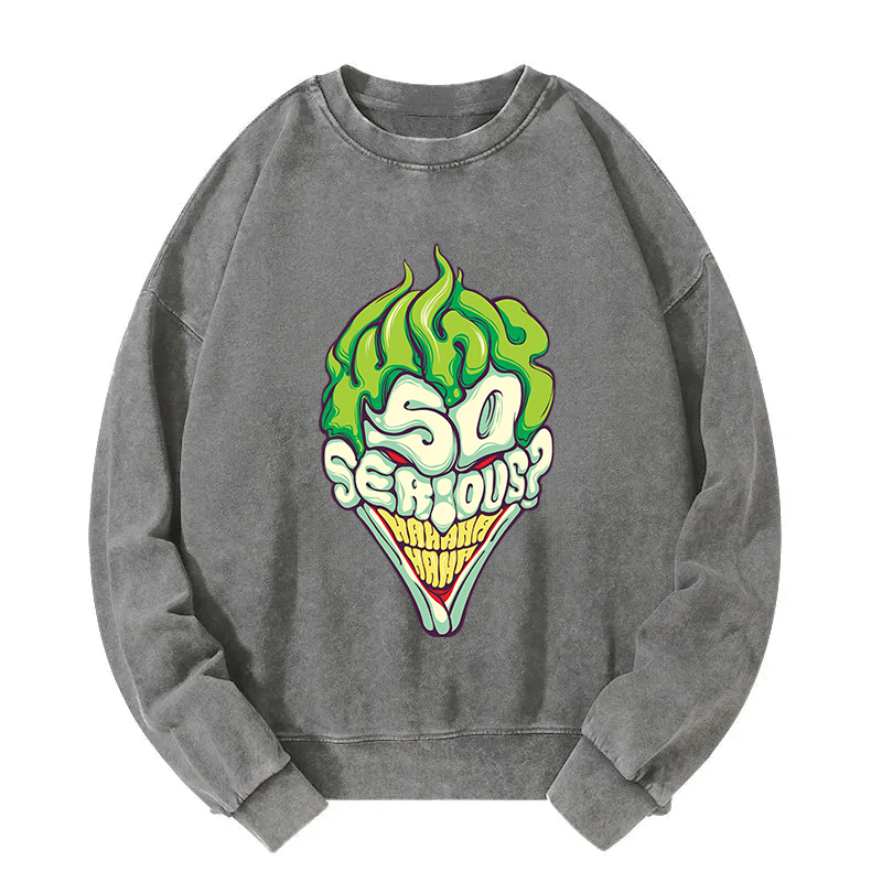 The Joker Washed Sweatshirt