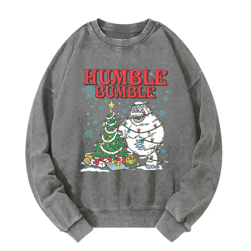 Christmas Movie Washed Sweatshirt