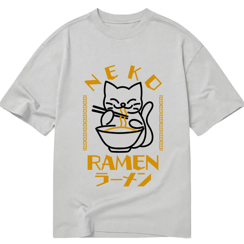 Cat Obsessed With Ramen Classic T-Shirt