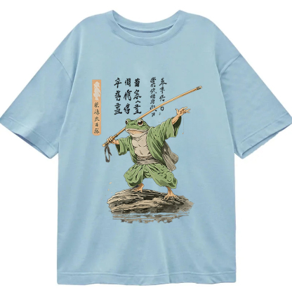 Frog Samurai Japanese Art Vintage Classic T-Shirt