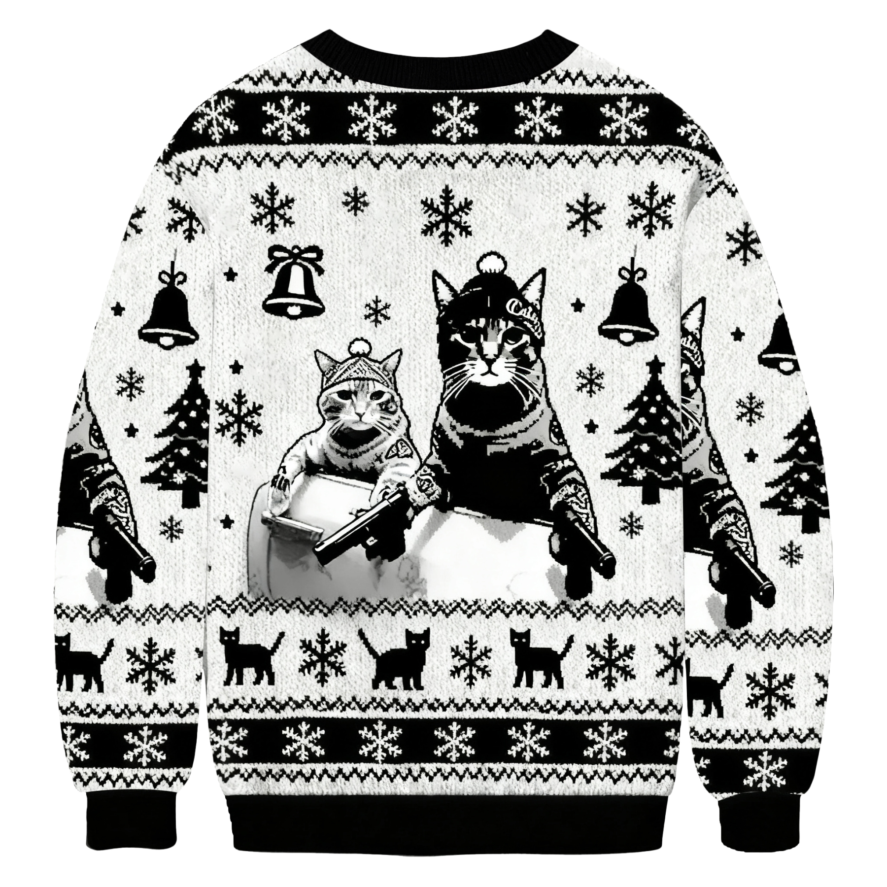 Funny Cat Gang Ugly Sweatshirt