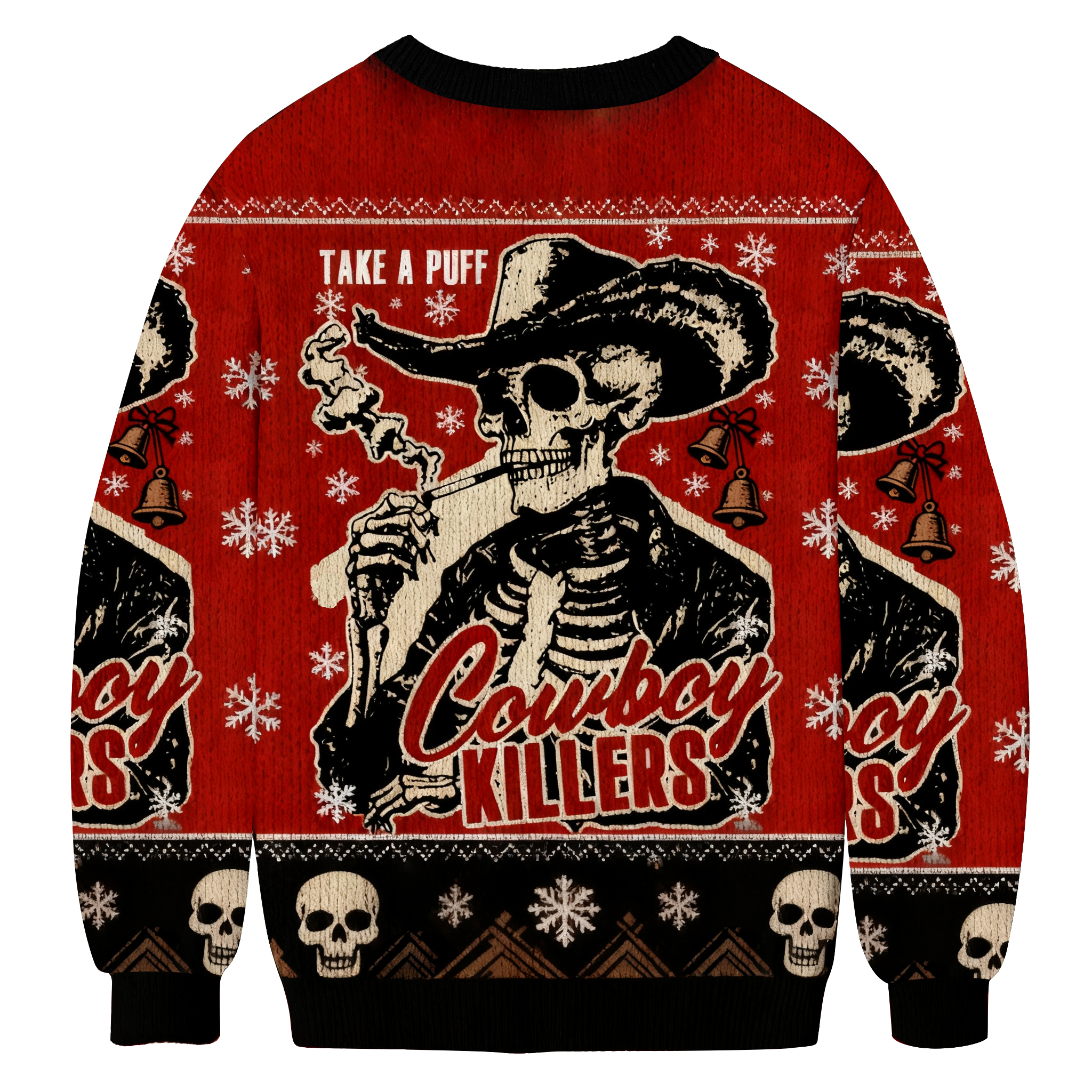 Take A Puff Cowboy Killers Ugly Sweatshirt