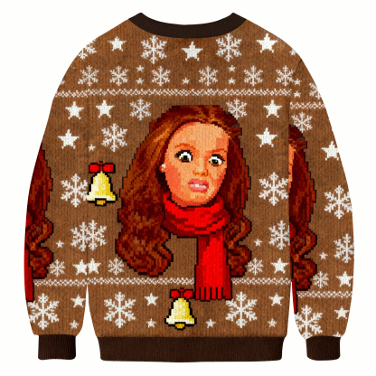 Doll Face Meme Ugly Sweatshirt