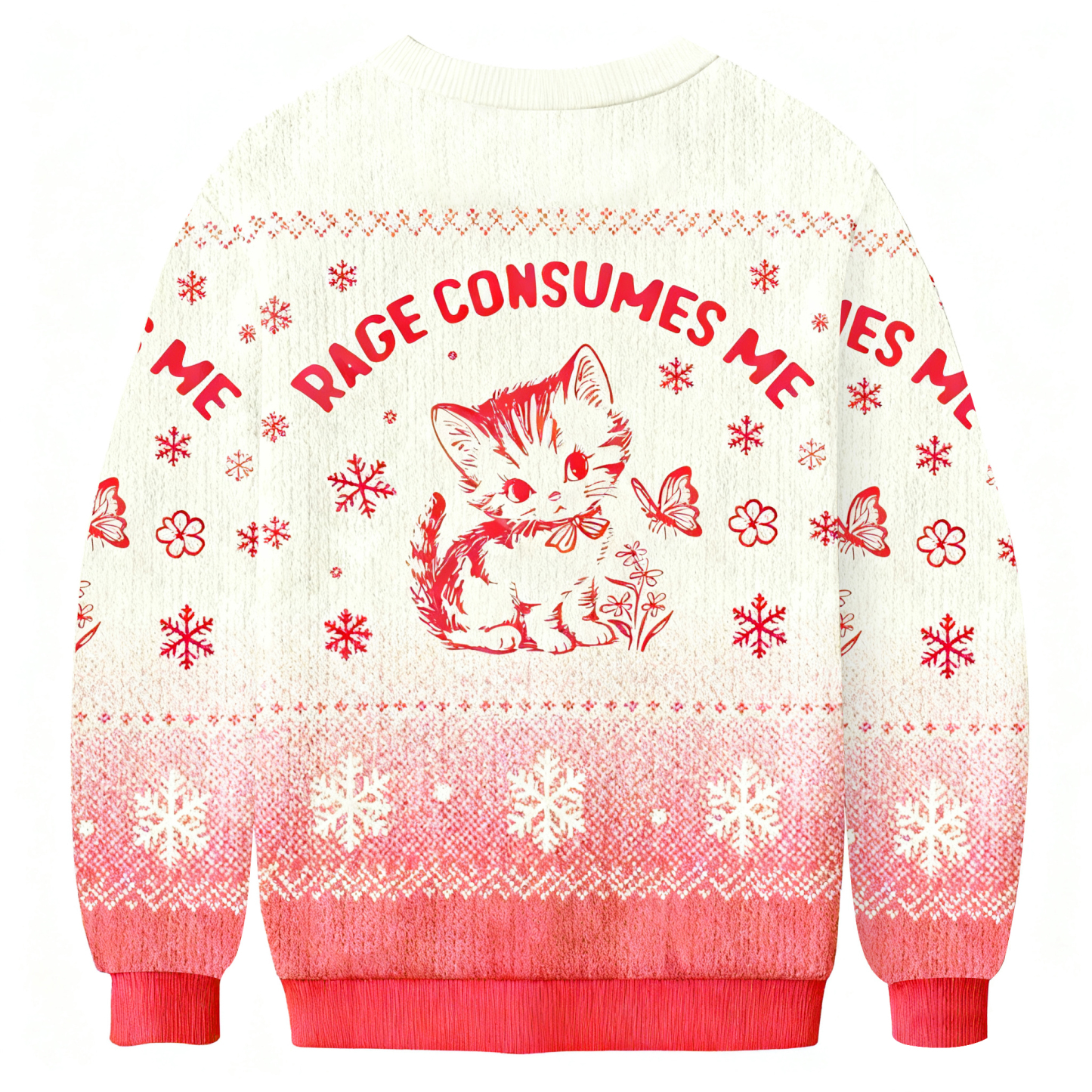 Rage Consumes Me Ugly Sweatshirt