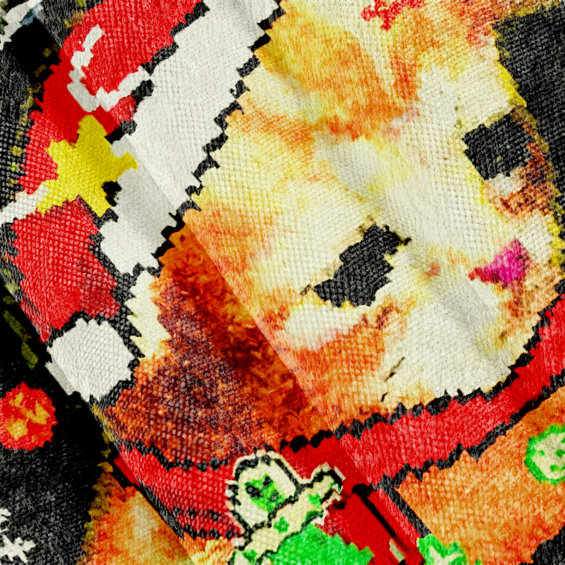 Cosmic Funny Cat MeMe Says 'I Can't' Christmas Ugly Sweatershirt