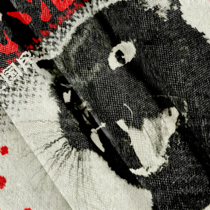 Fierce Black Cat Ugly Sweatshirt