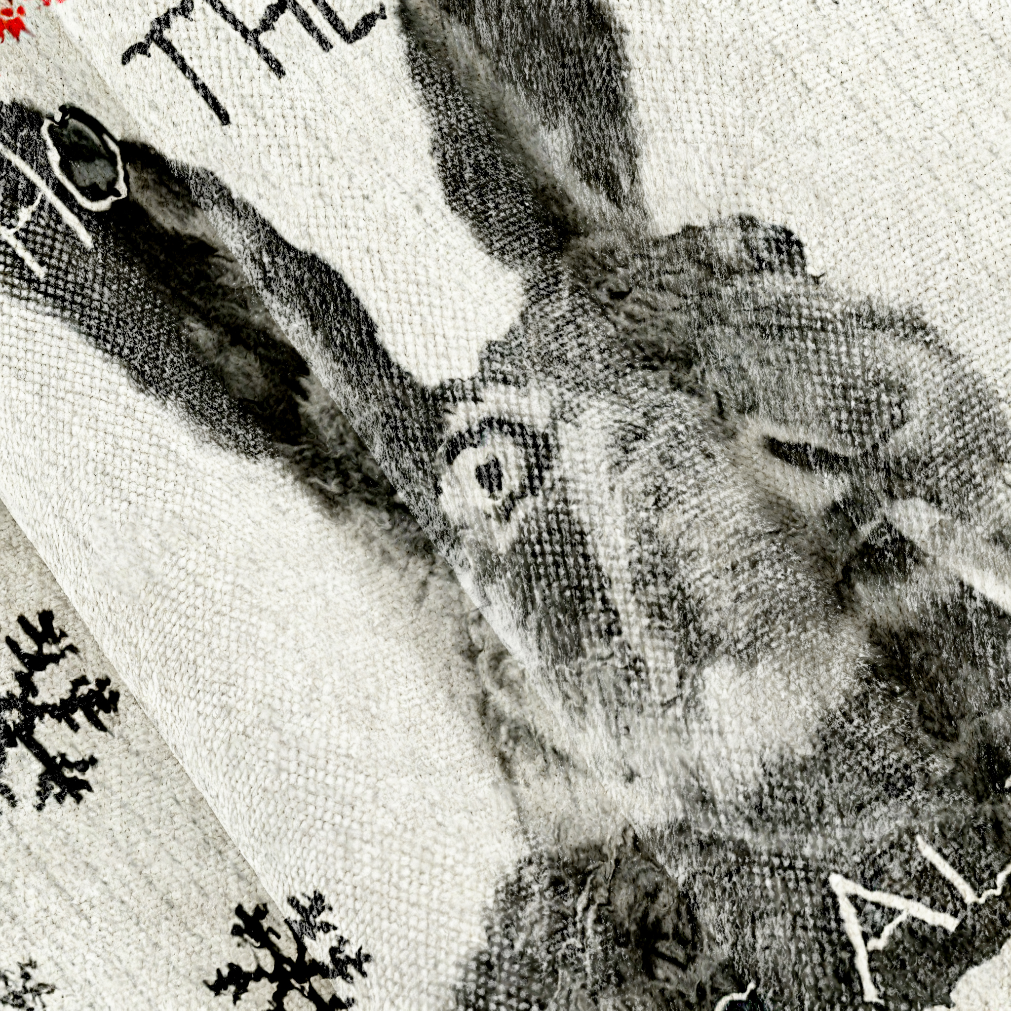 Who The Fuck Is Alice Funny Smoking Rabbit Meme Christmas Ugly Sweatshirt