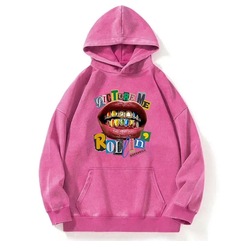 Picture Me DopeSkill Washed Hoodie