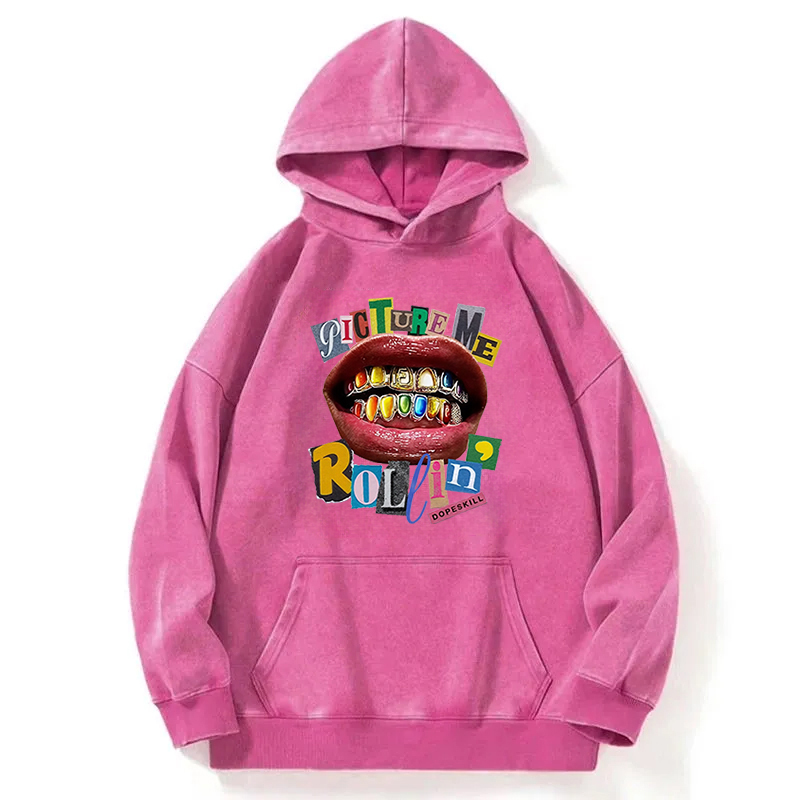 Picture Me DopeSkill Washed Hoodie