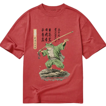 Frog Samurai Japanese Art Vintage Classic T-Shirt