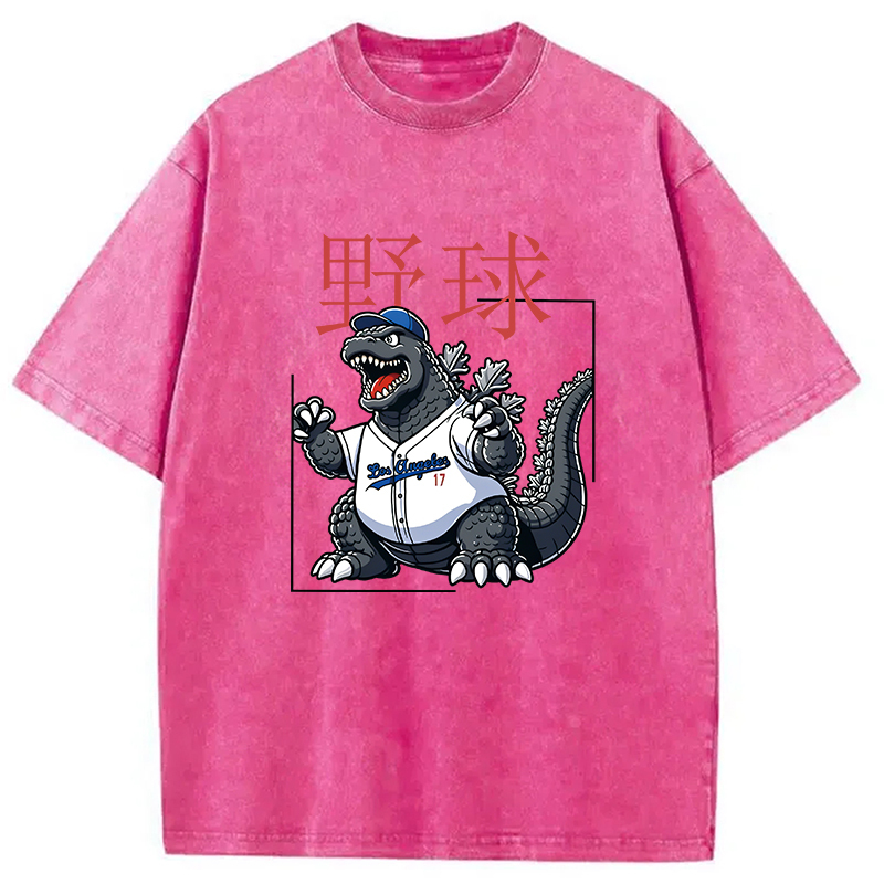 Baseball Is My Favorite Sport Washed T-Shirt