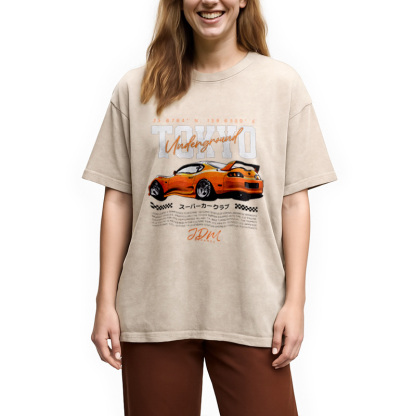 Tokyo JDM Style Car Washed T-Shirt