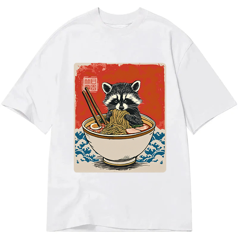 Ramen Lover Raccoon Classic T-Shirt
