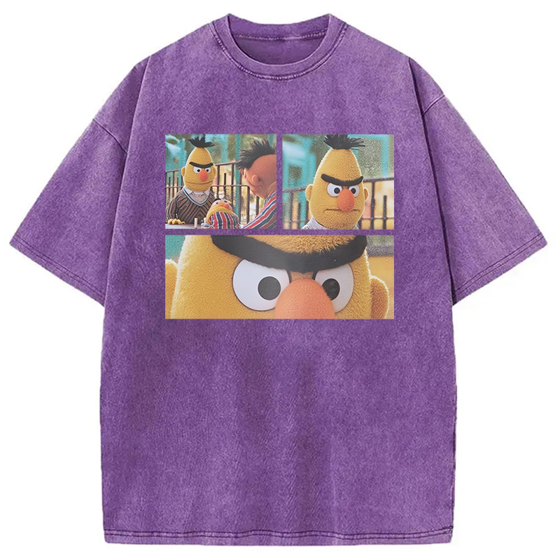 Angry Bert Washed T-Shirt