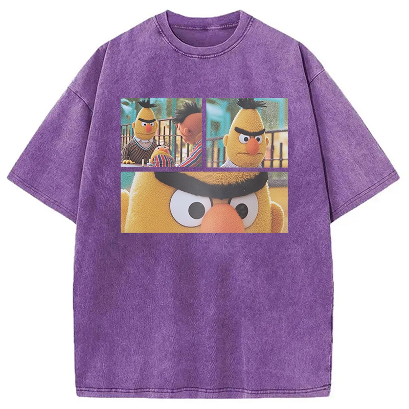 Angry Bert Washed T-Shirt