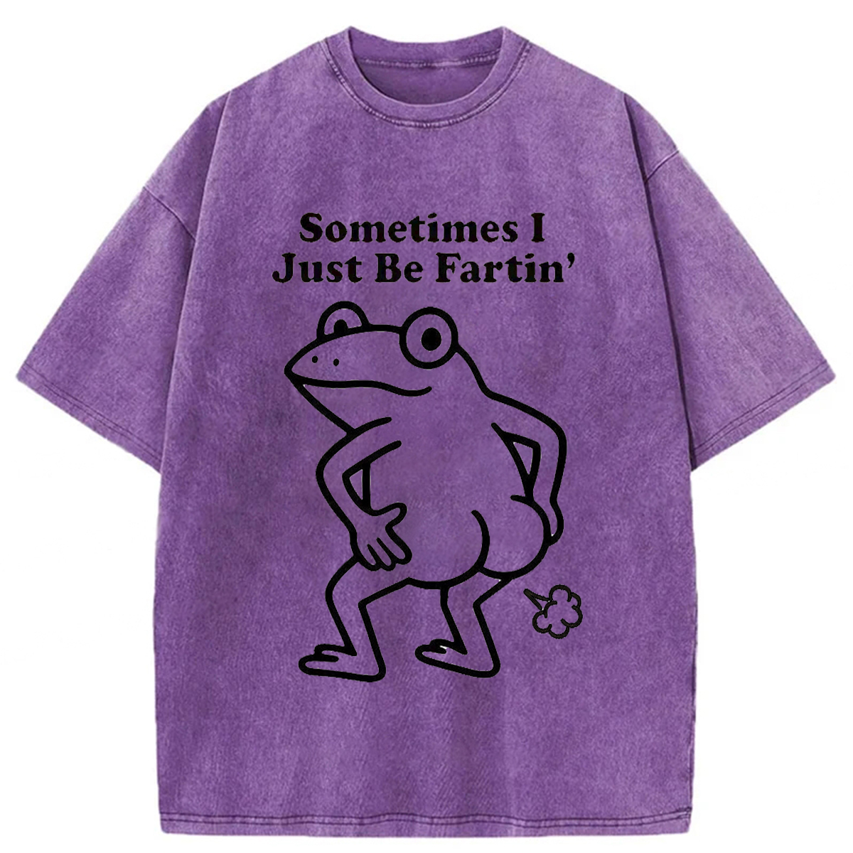 Tokyoviva Farting Frog Washed T-shirt