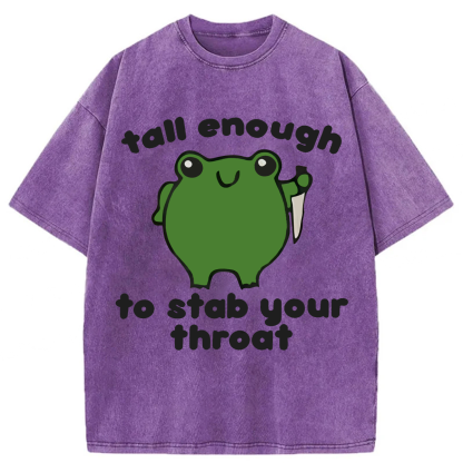 Tokyoviva Frog Stab Your Throat Washed T-shirt