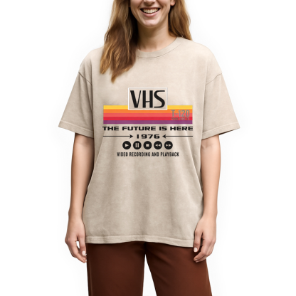 VHS Vintage Washed T-Shirt