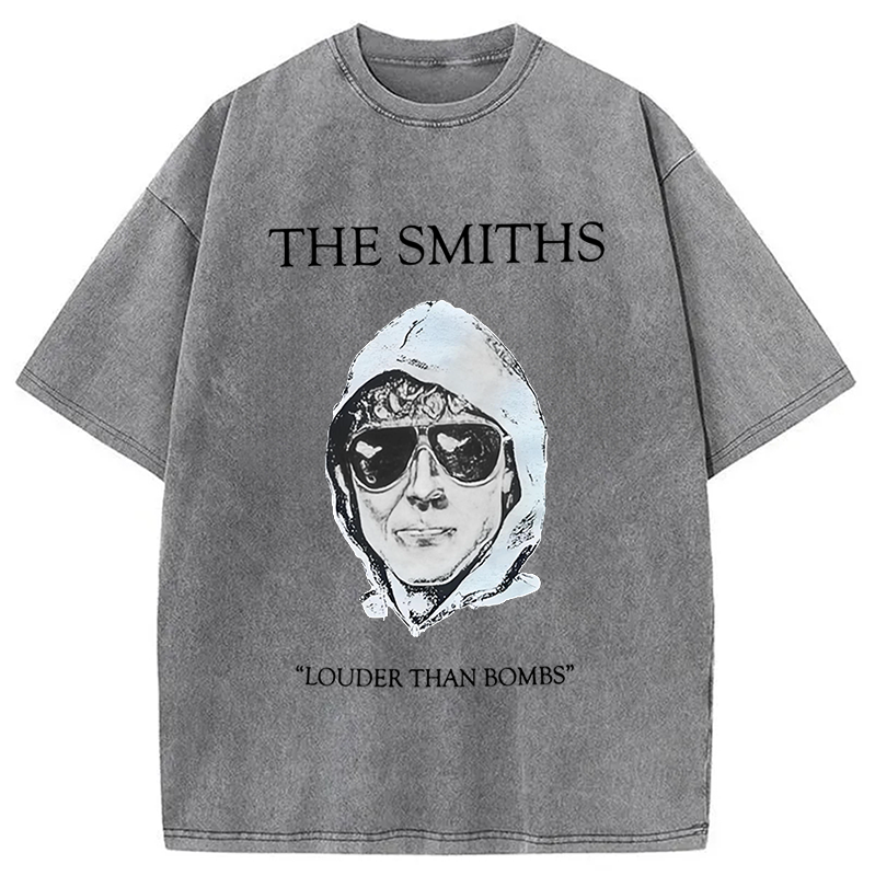 The Smiths Louder Than Bombs Washed T-Shirt