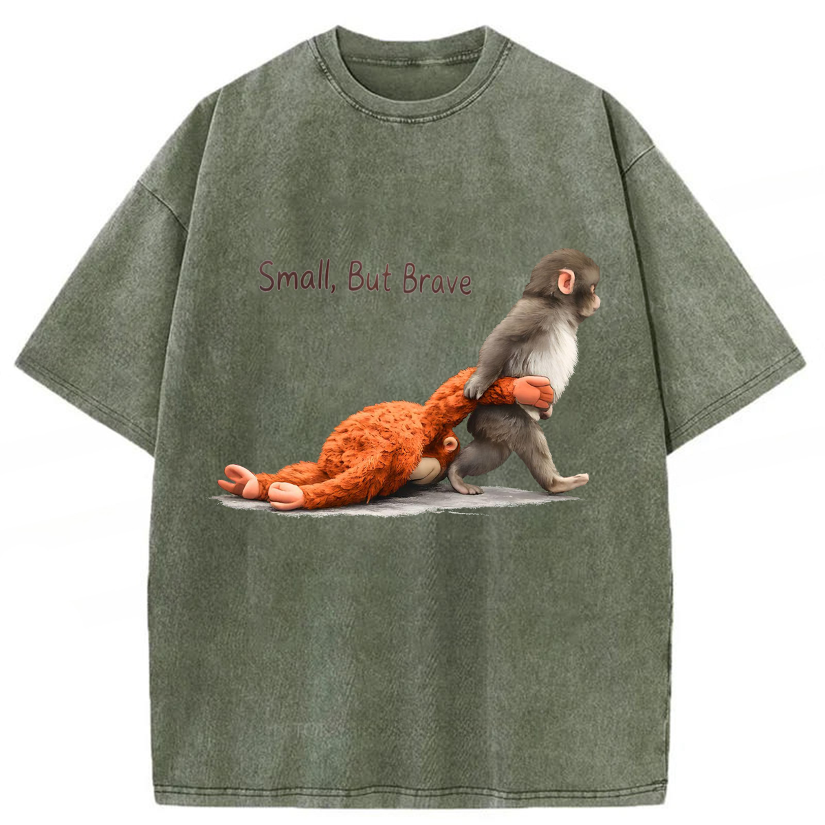 Tokyoviva Brave Monkey Punch Washed T-shirt