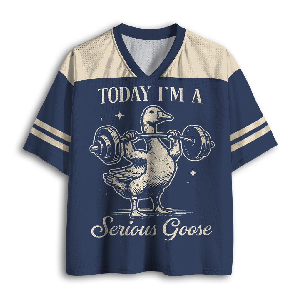 Tokyoviva Serious Goose Weight Lifting Mesh Jersey