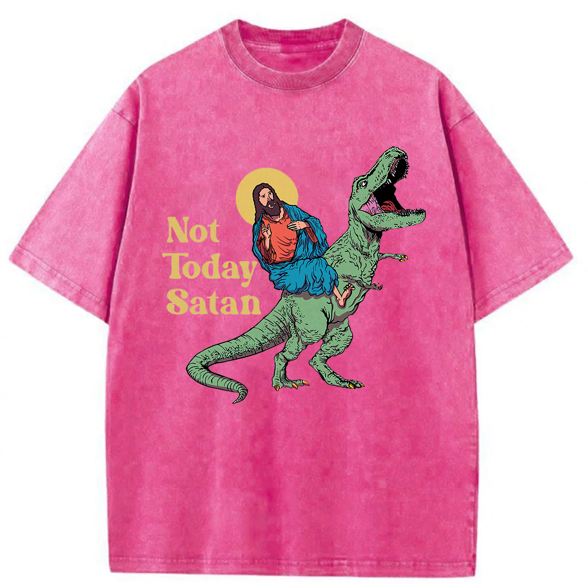 Tokyoviva Not Today Satan Washed T-shirt