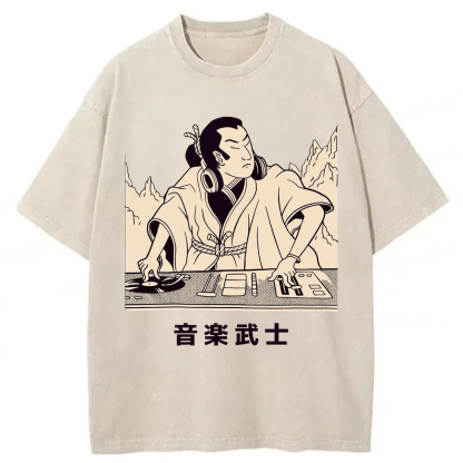 Tokyoviva Japanese Musical Warrior Washed T-shirt