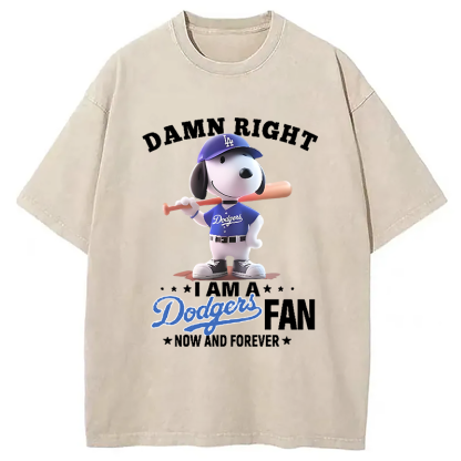 Dodgers Baseball Vintage Washed T-Shirt