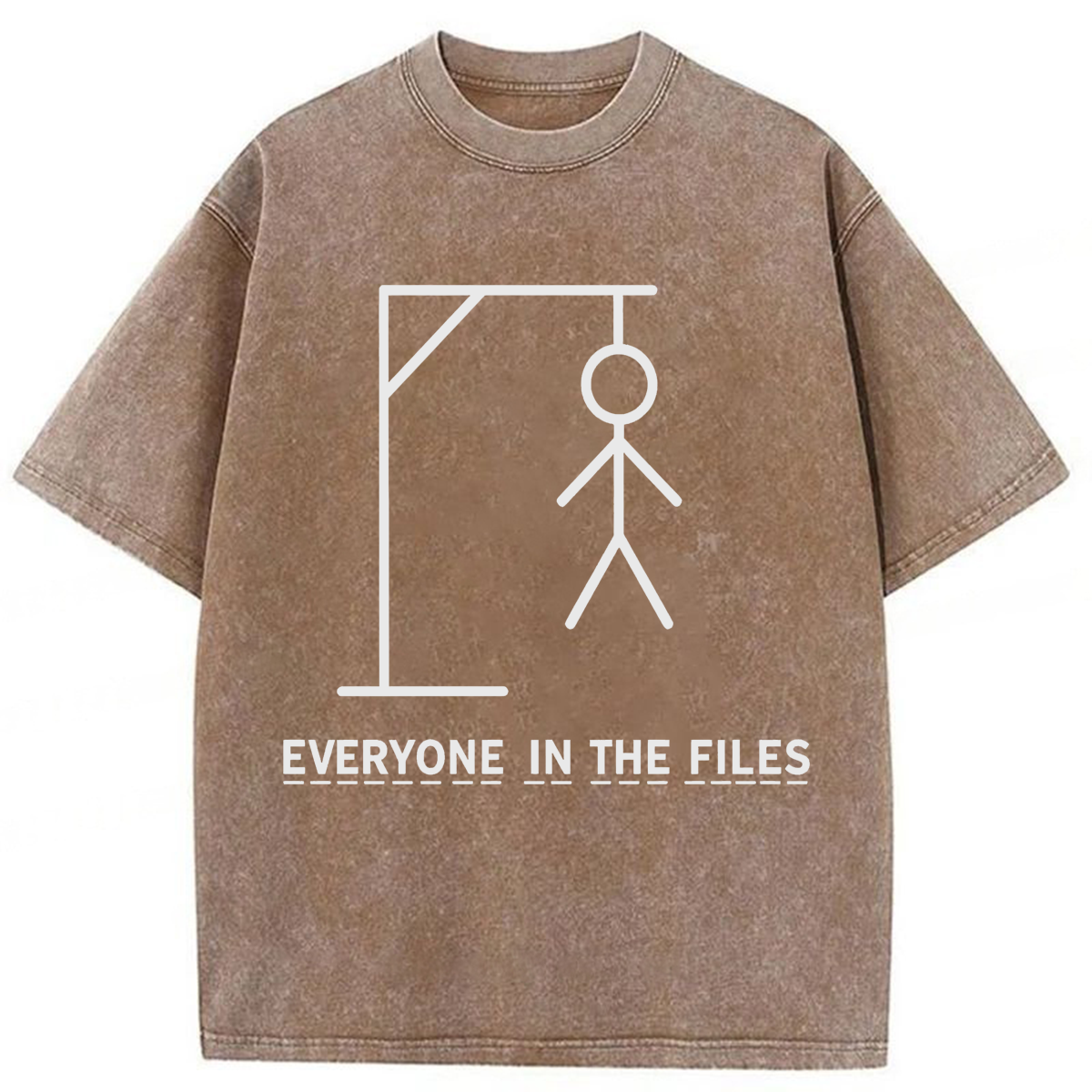 Tokyoviva Everyone In The Files Washed T-shirt