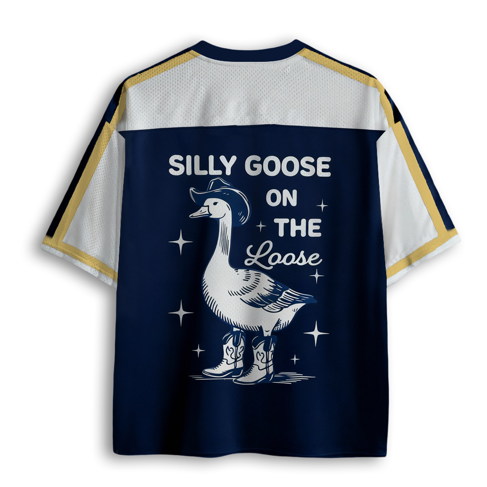 Baddiecat Silly Goose On The Loose Mesh Jersey