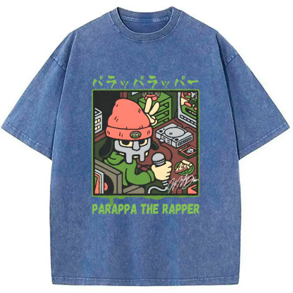 PaRappa the Rapper MF DOOM Washed T-Shirt