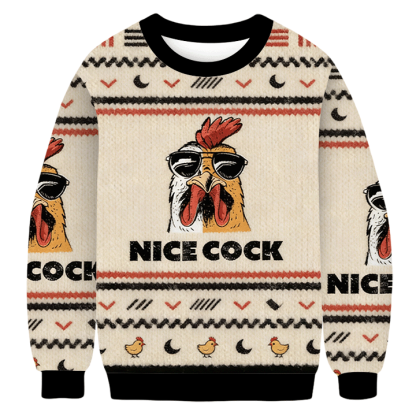 Baddiecat Nice Cock Ugly Sweatshirt
