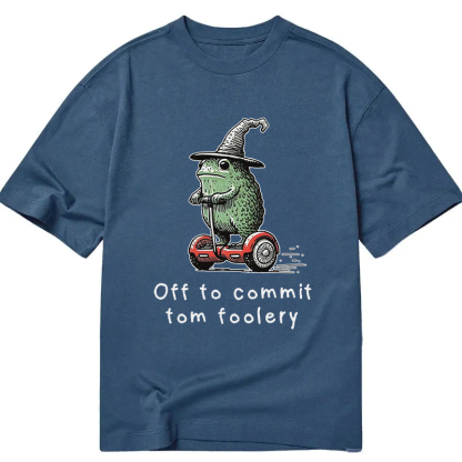 Frog Riding A Balance Scooter Classic T-Shirt