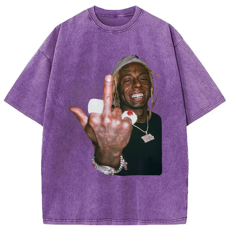 North America Tour Lil Wayne Washed T-Shirt