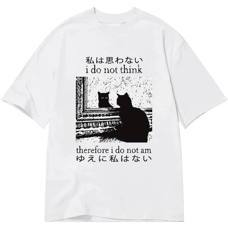 Thinking Cat Classic T-Shirt