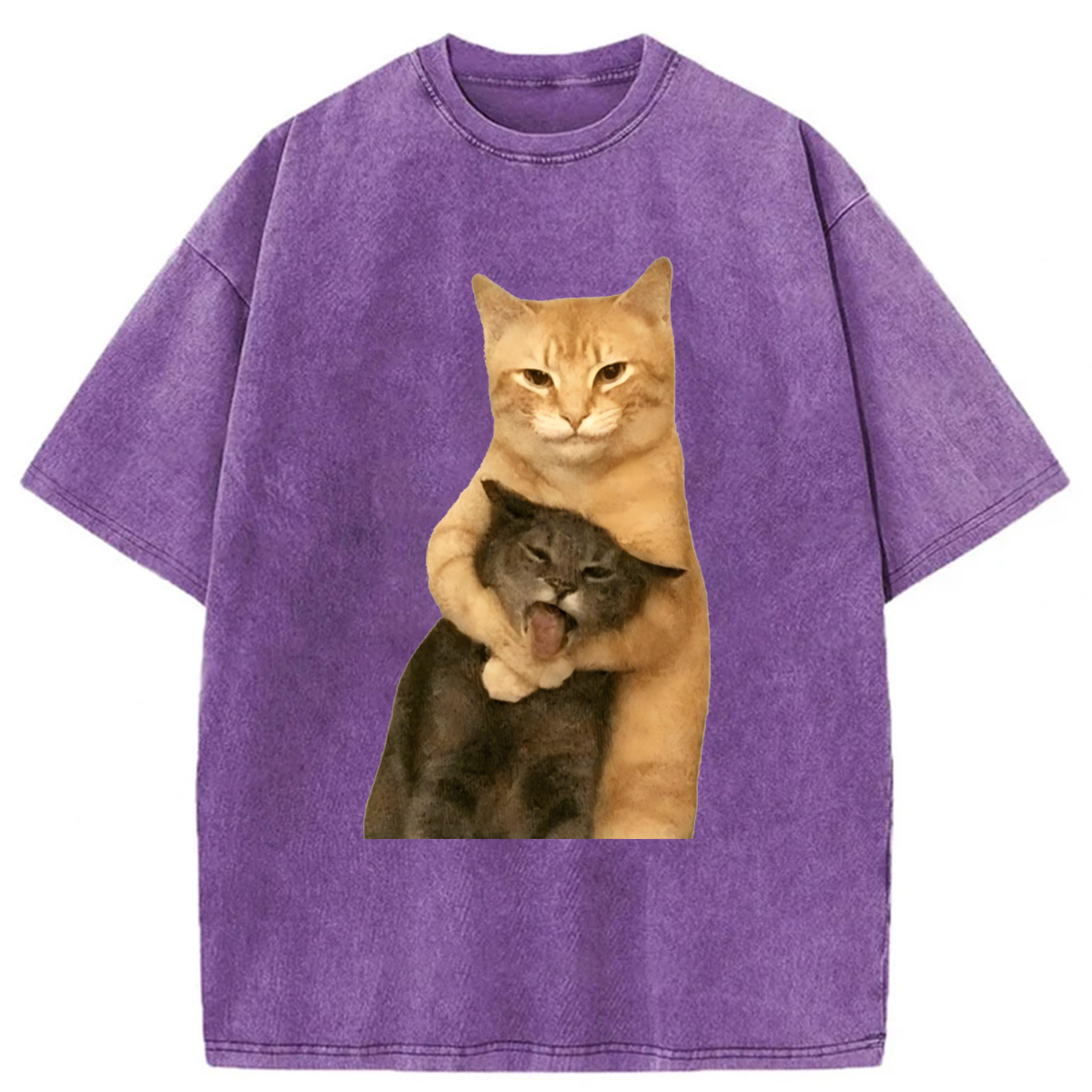 Tokyoviva Funny Cat Brothers Washed T-shirt