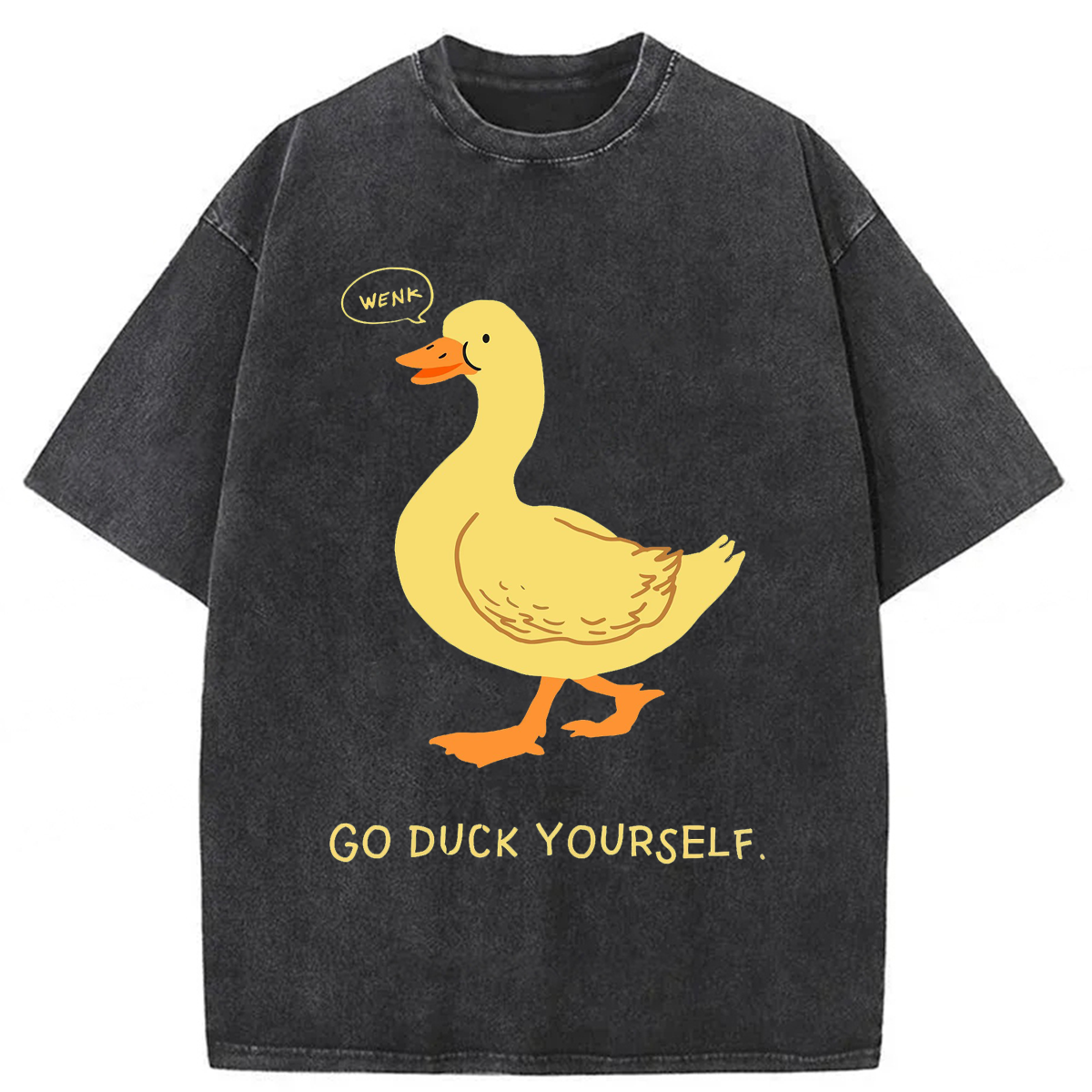 Tokyoviva Go Duck Yourself Washed T-shirt
