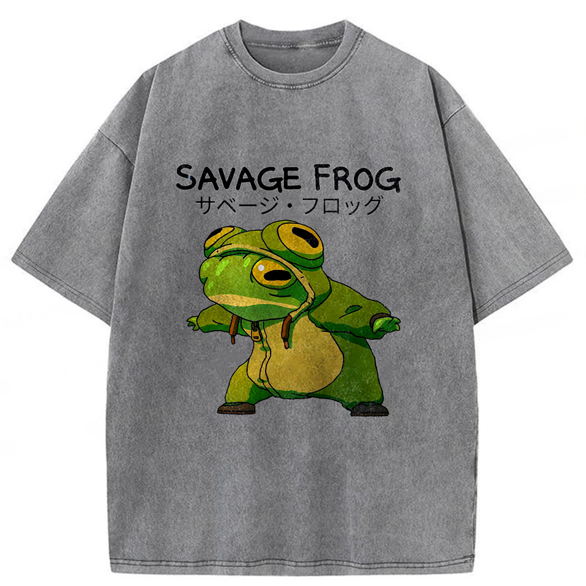 Tokyoviva Savage Frog Washed T-Shirt