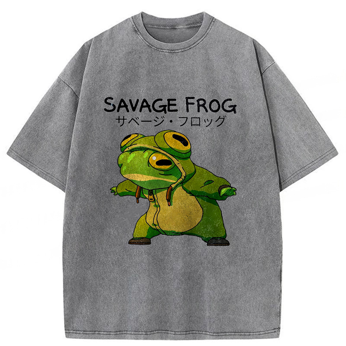 Tokyoviva Savage Frog Washed T-Shirt