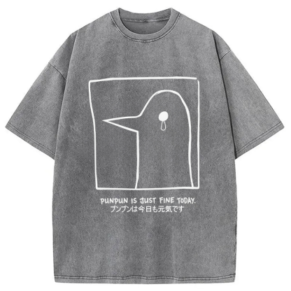 Oyasumi Punpun Washed T-Shirt