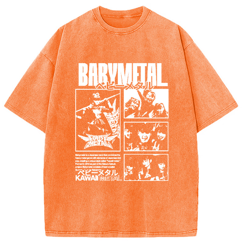 BABYMETAL Merch Washed T-Shirt
