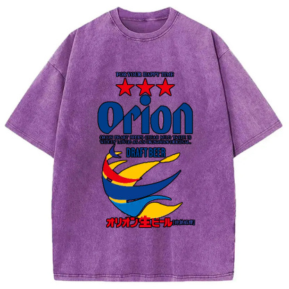 Orion Beer Vintage Japanese Washed T-Shirt