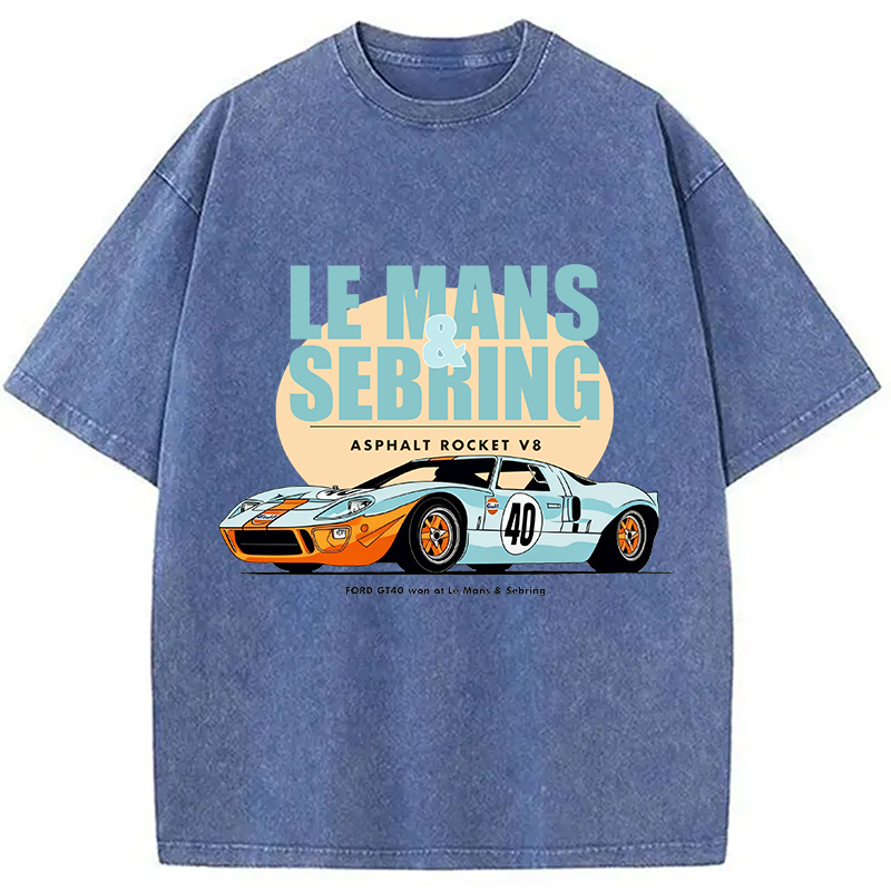Won At Le Mans & Sebring Washed T-Shirt