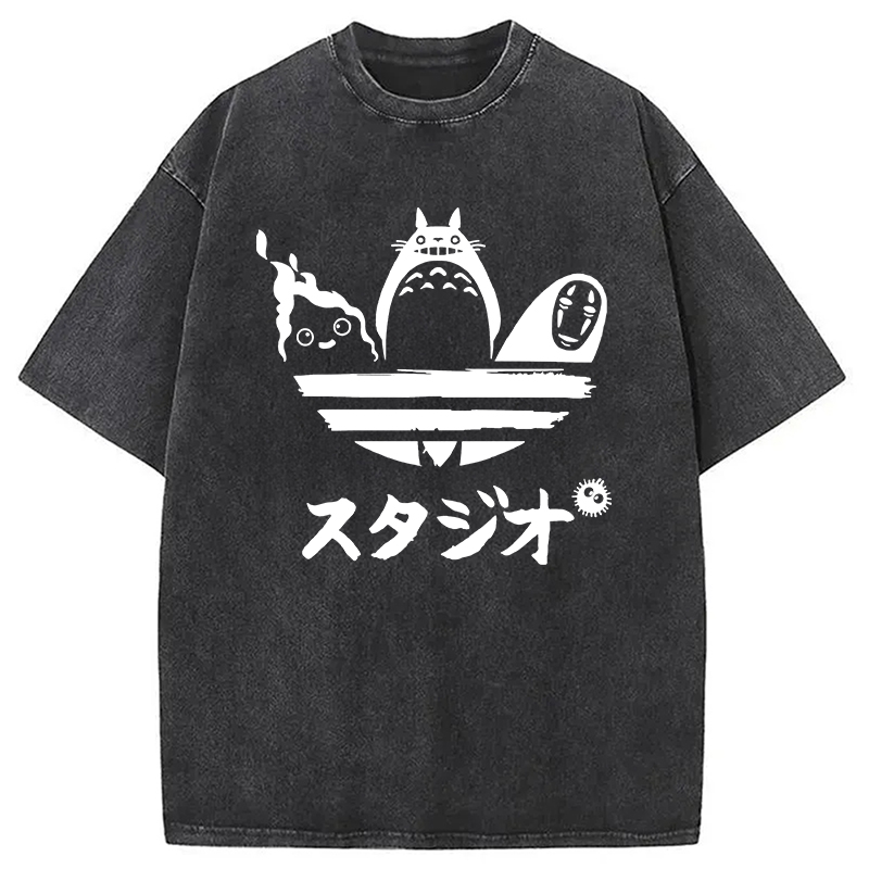 Ghibli Vintage Japanese Washed T-Shirt