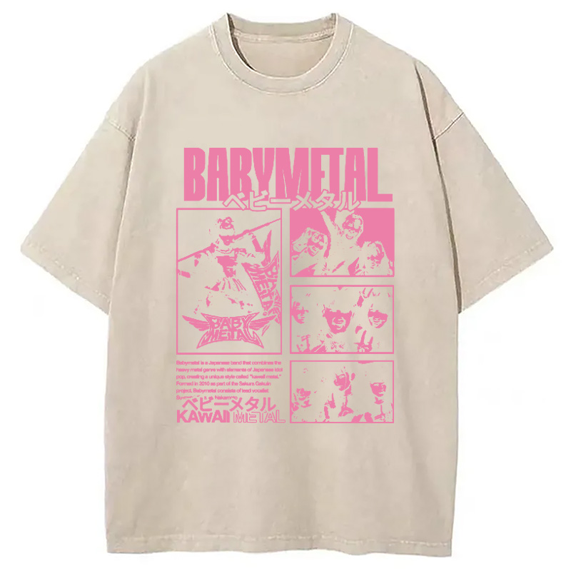 BABYMETAL Merch Washed T-Shirt