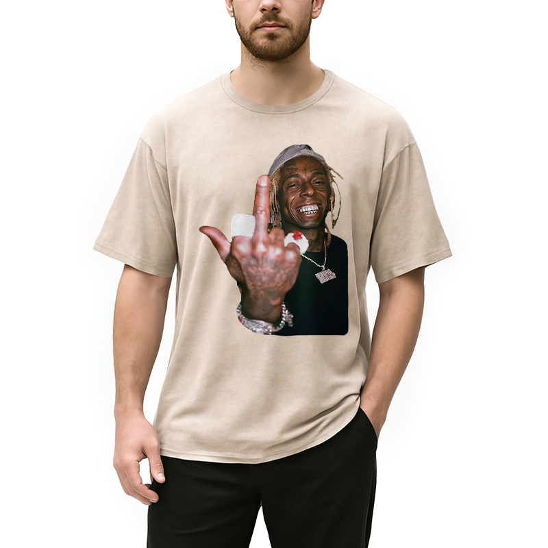 North America Tour Lil Wayne Washed T-Shirt