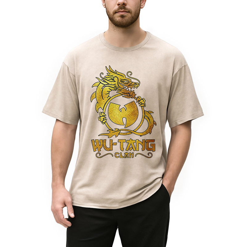 Wu Tang Clan Dragon Washed T-Shirt